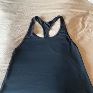 Black tank top